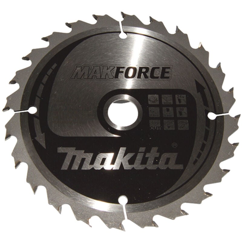 foto del prodotto makita b 32203 lama sega circolare makforce t.c.t. 160x20mm 24t legno