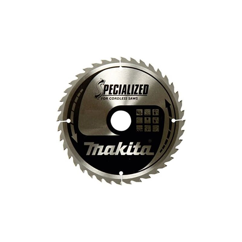 foto del prodotto makita b 33629 specialized lama per sega circolare diametro 136 mm, inclinazione 20, 24 denti 