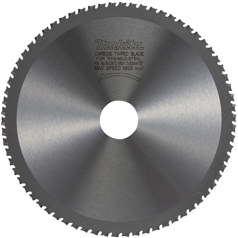 foto del prodotto makita b 47008 lama sega circolare specialized t.c.t. 150x20mm 52t metallo