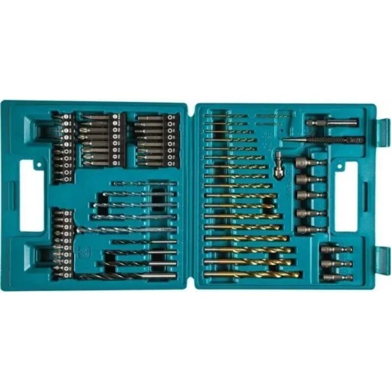 foto del prodotto makita b 49373 valigetta con assortimento di punte e bit 75 pz.