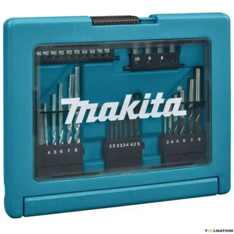 foto del prodotto makita b 49389 valigetta con accessori 33 pz.