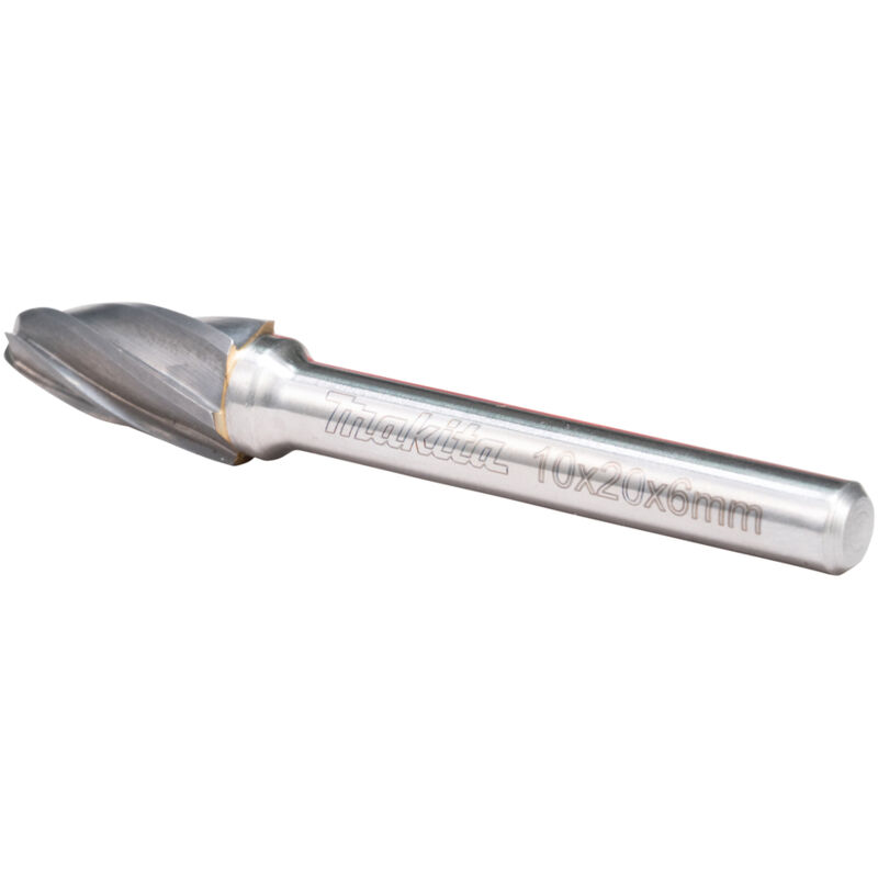 foto del prodotto makita b 52794 fresa arco tondo 10x20 mm 6 mm 3 8x3 4 1 2 denti in alluminio