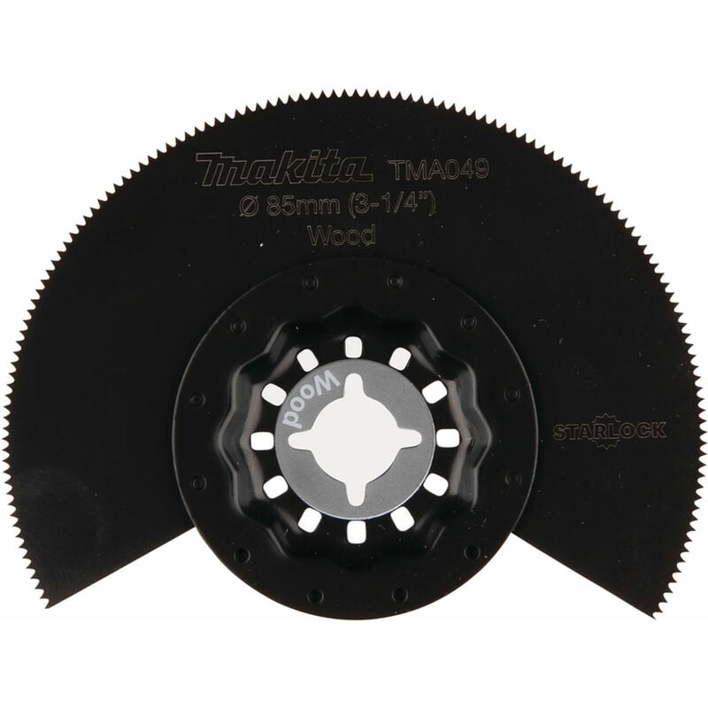 immagine 0 del prodotto makita b 64836 lama segmentata starlock 85mm 18tpi hcs tma049 legno