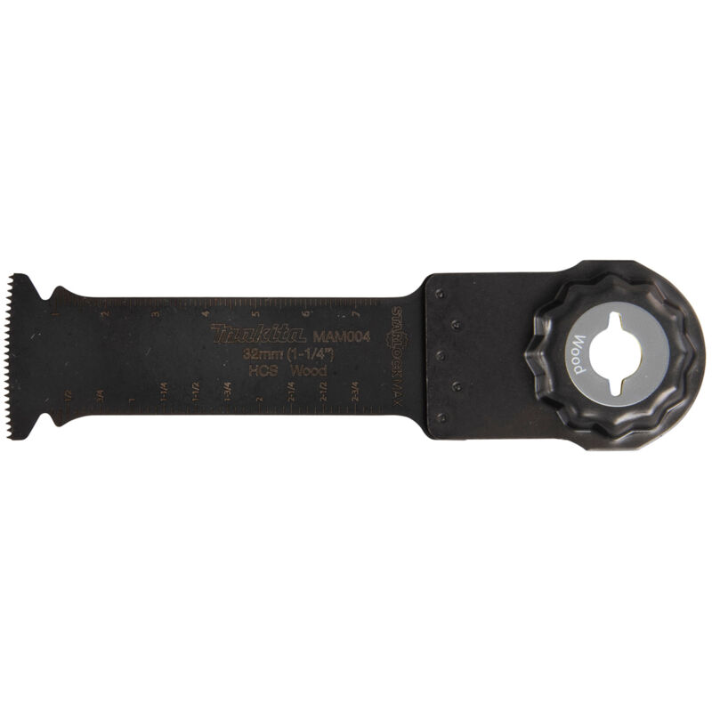 foto del prodotto makita b 66438 lama taglio affondamento starlock 32x80mm 18tpi hcs mam004 legno