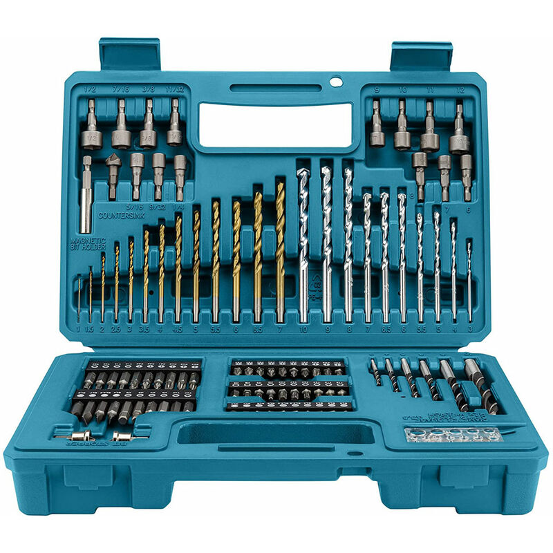 foto del prodotto makita b 68432 set punte e inserti 102 pezzi