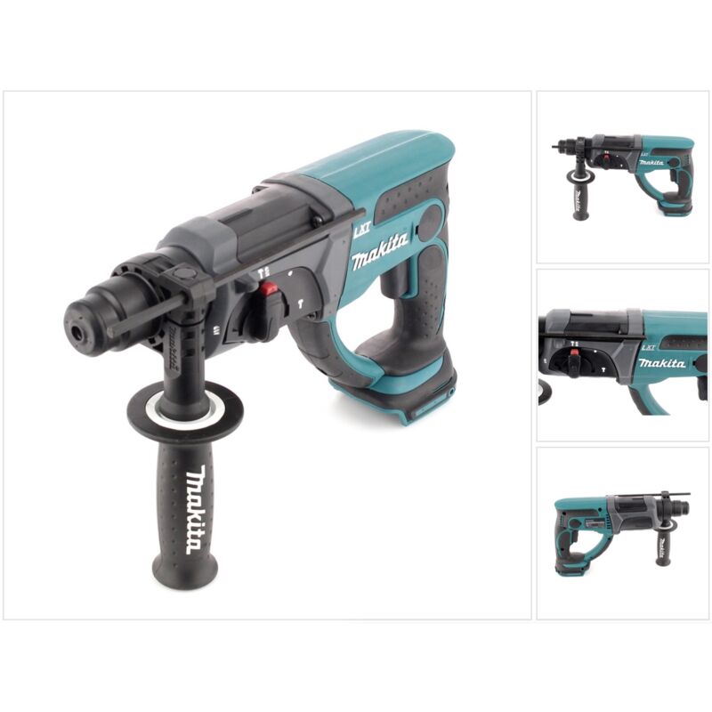 foto del prodotto makita bhr 202 z martello combinato a batteria 18v 2,0j sds plus senza batterie, senza caricabatterie