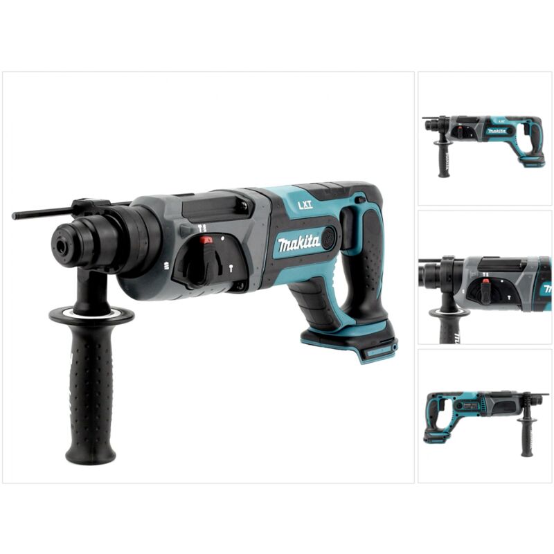 foto del prodotto makita bhr 241 tassellatore combinato a batteria 18v sds plus 1,9j senza batterie, senza caricabatterie