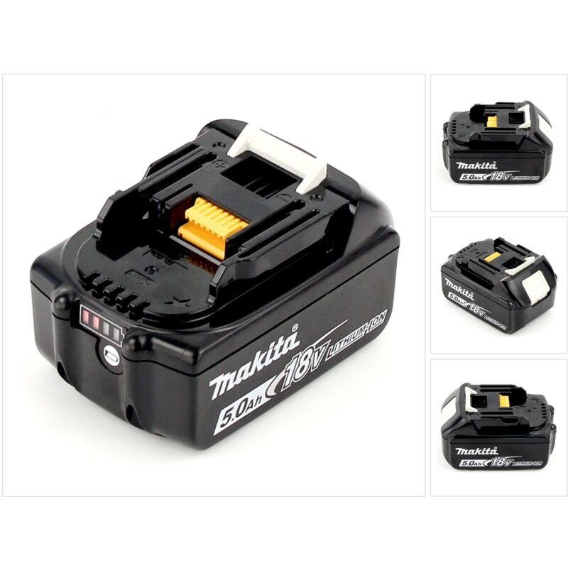 foto del prodotto makita bl 1850 b batteria al litio da 18v 5,0 ah 197280 8 632f15 1 con indicatore led successore del 196672 8