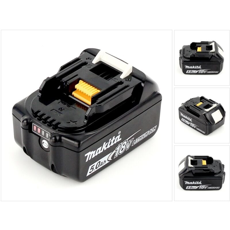 foto del prodotto makita bl 1850 b batteria al litio da 18v 5,0 ah 197280 8 632f15 1 con indicatore led successore del 196672 8
