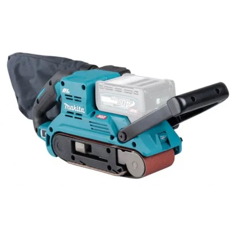 foto del prodotto makita bs001gz01 levigatrice a nastro 76x533 mm 40 v brushless senza batteria