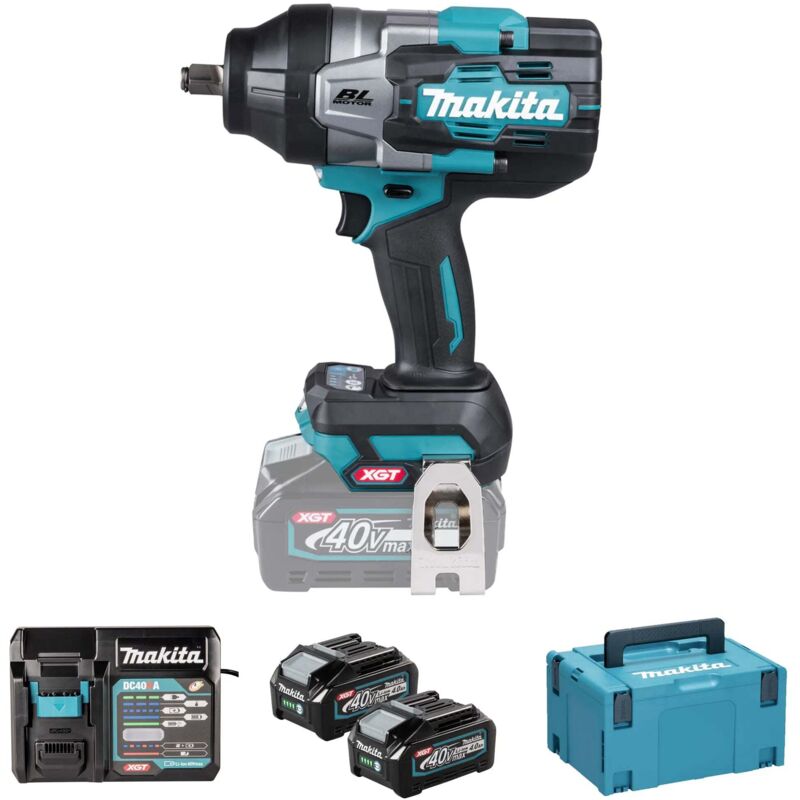 foto del prodotto makita chiave a impulsi tw002gm201 40v 4ah