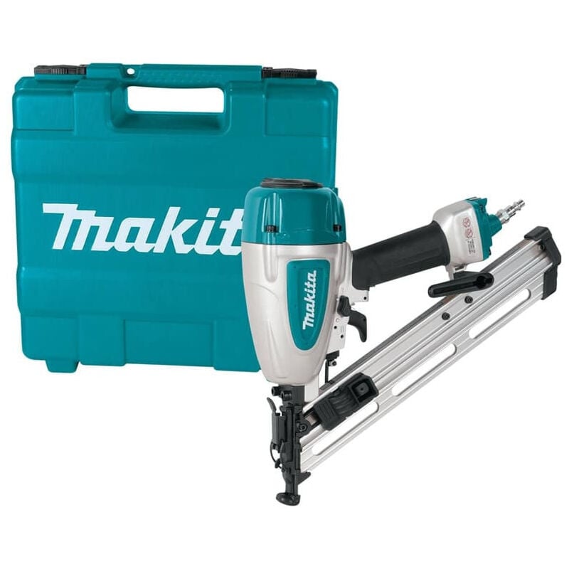 foto del prodotto makita chiodatrice pneumatica 15 ga 8,3 bar 32 a 64 mm con valigetta af635
