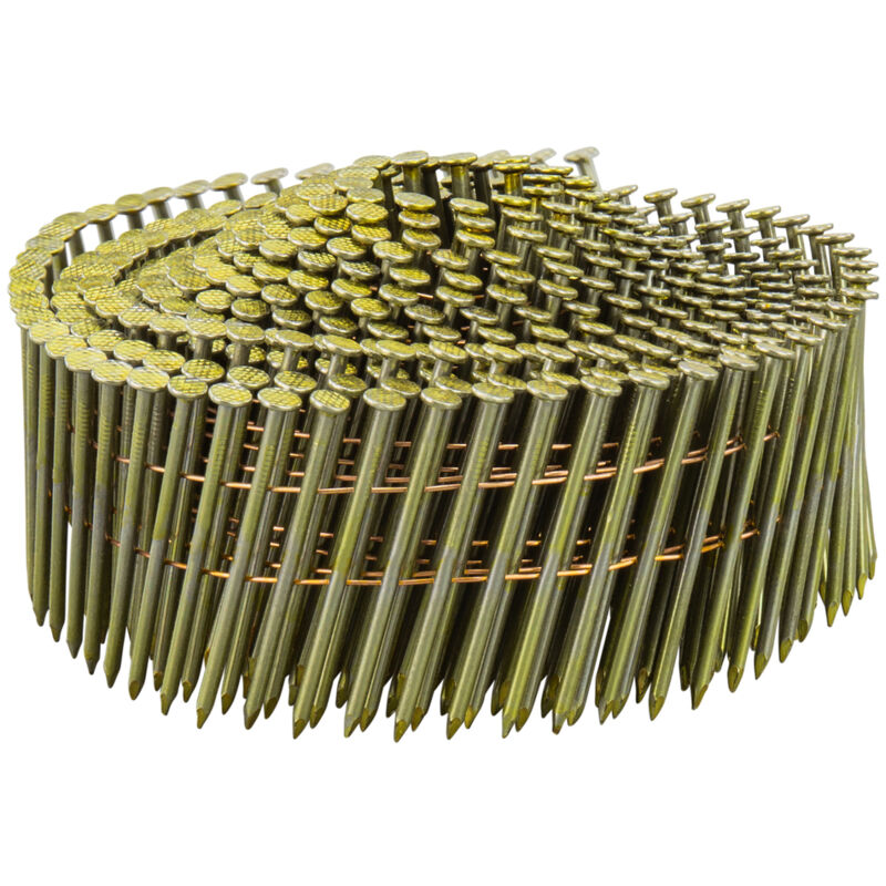 foto del prodotto makita chiodi a bobina 2,1 x 45 mm, 18.000 pz. gambo liscio laccato lucido protettivo 2,1 x 45 mm 18.000 pz.