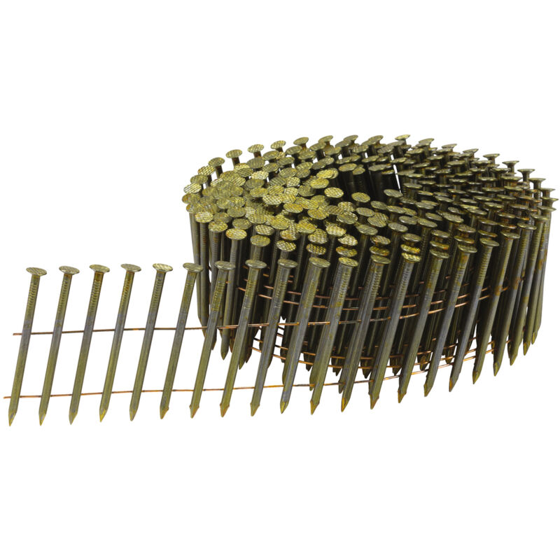 foto del prodotto makita chiodi a bobina 2,5 x 50 mm, 10.800 pz. gambo liscio laccato lucido protettivo 2,5 x 50 mm 10.800 pz.