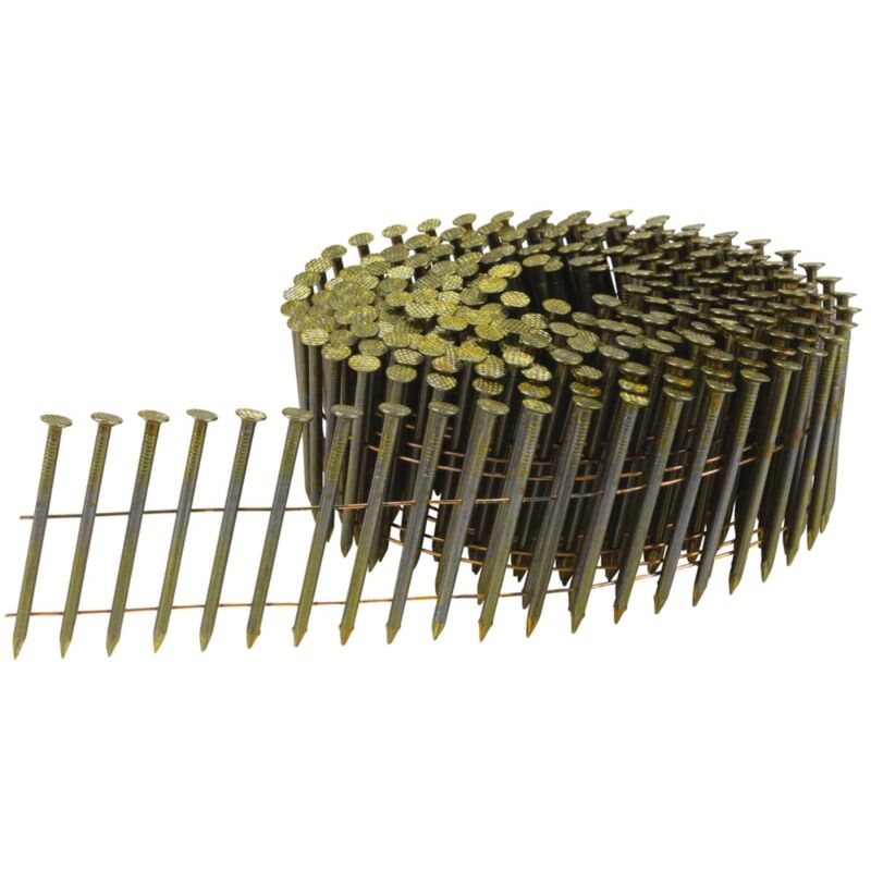 foto del prodotto makita chiodi a bobina 2,9 x 50 mm, 9.000 pz. gambo liscio laccato lucido protettivo 2,9 x 50 mm 9.000 pz.