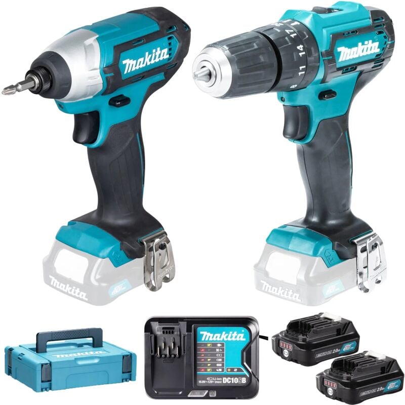 foto del prodotto makita clx228aj set avvitatori 12v