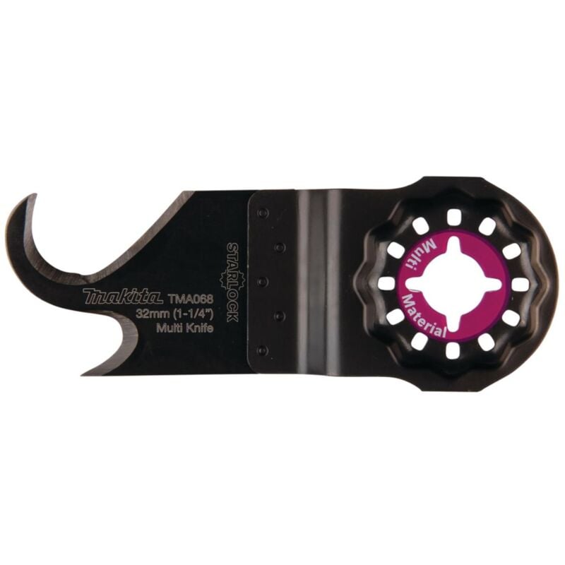 foto del prodotto makita coltello lama hcs, 11 x 24 mm, tma068 starlock 11 x 24 mm hcs tma068 materiale iso