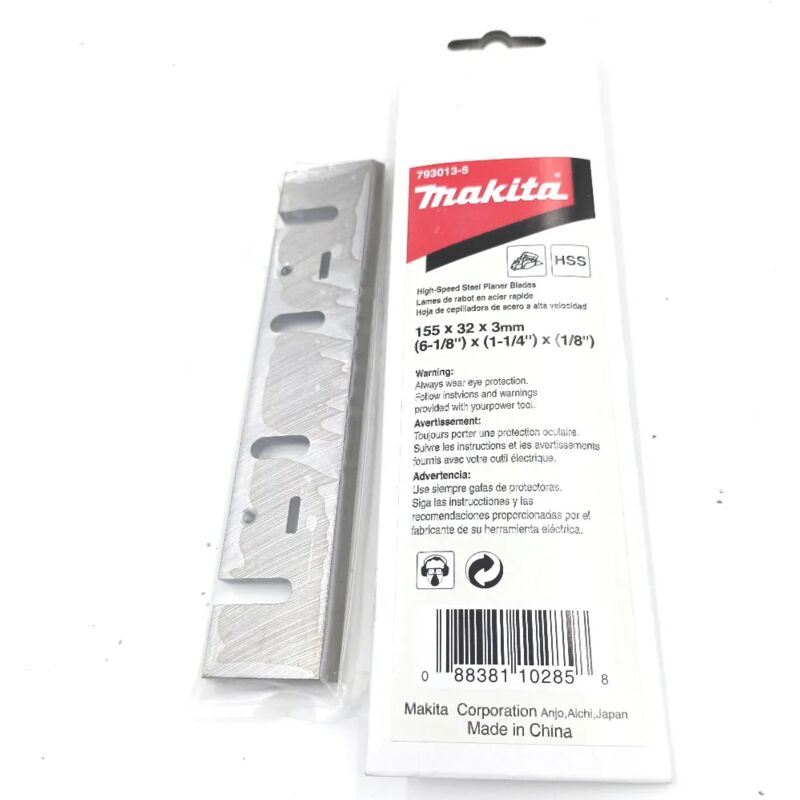 foto del prodotto makita coppia coltelli x pialla mm.155