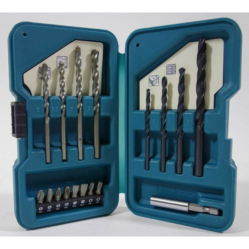 foto del prodotto makita d 40200 estuche brocas y puntas 17 piezas