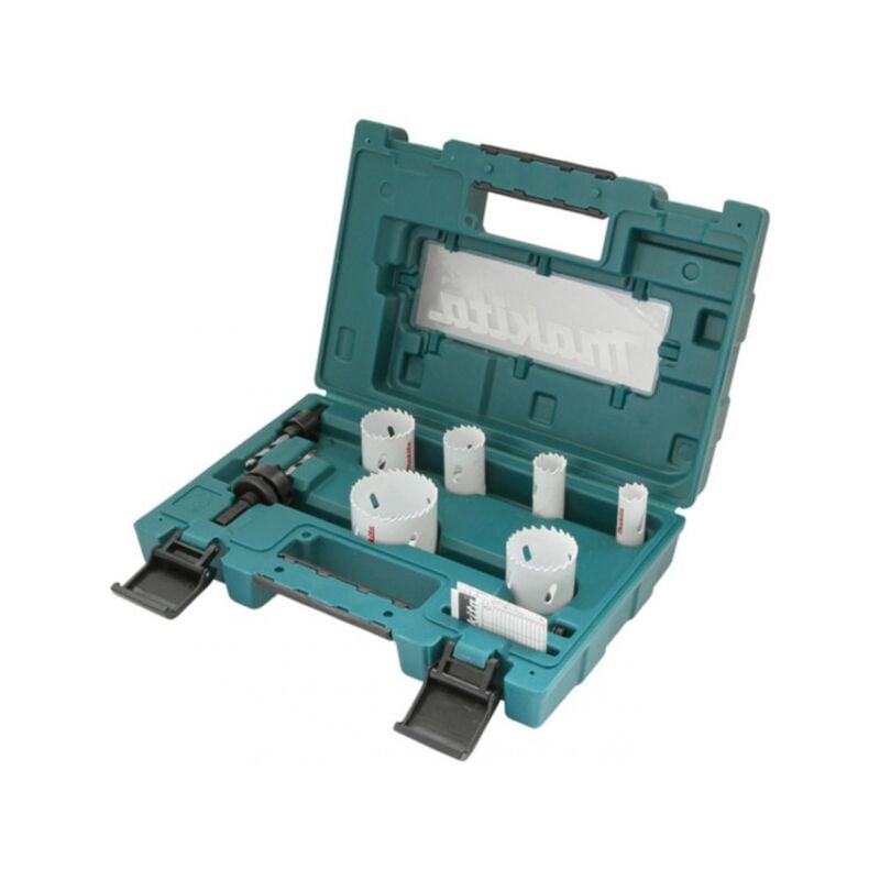 foto del prodotto makita d 63965 set di seghe a tazza bimetalliche per idraulici 9 pz.