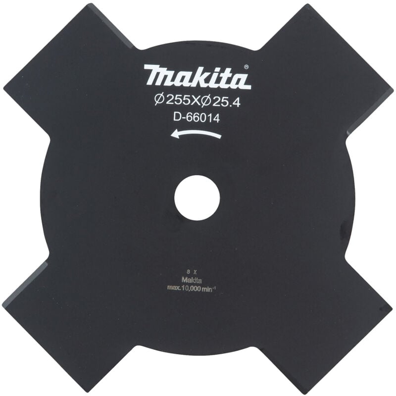 foto del prodotto makita d 66014 lama metallo decespugliatori 255mm foro 25,4mm spessore 2 4t
