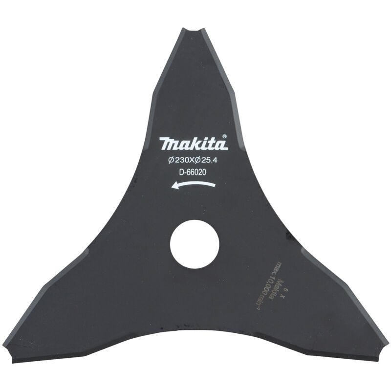foto del prodotto makita d 66020 lama metallo decespugliatori 230mm 25,4mm spessore 3,0 3t