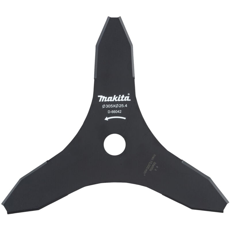 foto del prodotto makita d 66042 lama decespugliatori 305mm foro 25,4mm 3 denti sp 3,0mm