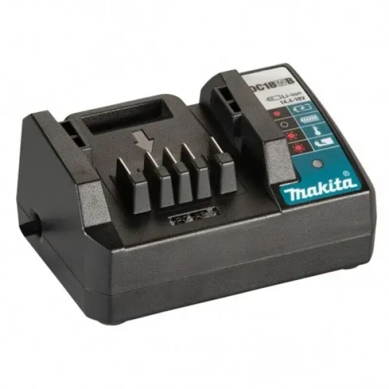 foto del prodotto makita dc18wb caricabatterie per serie g 14,4 v e 18 v