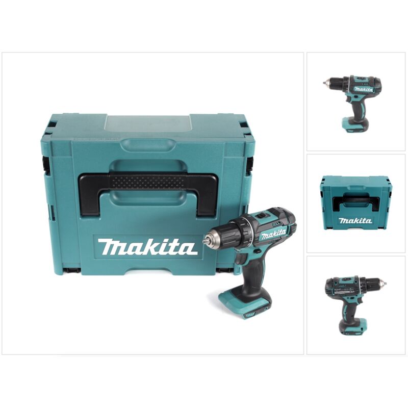 foto del prodotto makita ddf 482 zj trapano avvitatore a batteria 18v 62nm in valigetta makpac 2 senza batteria, senza caricabatterie