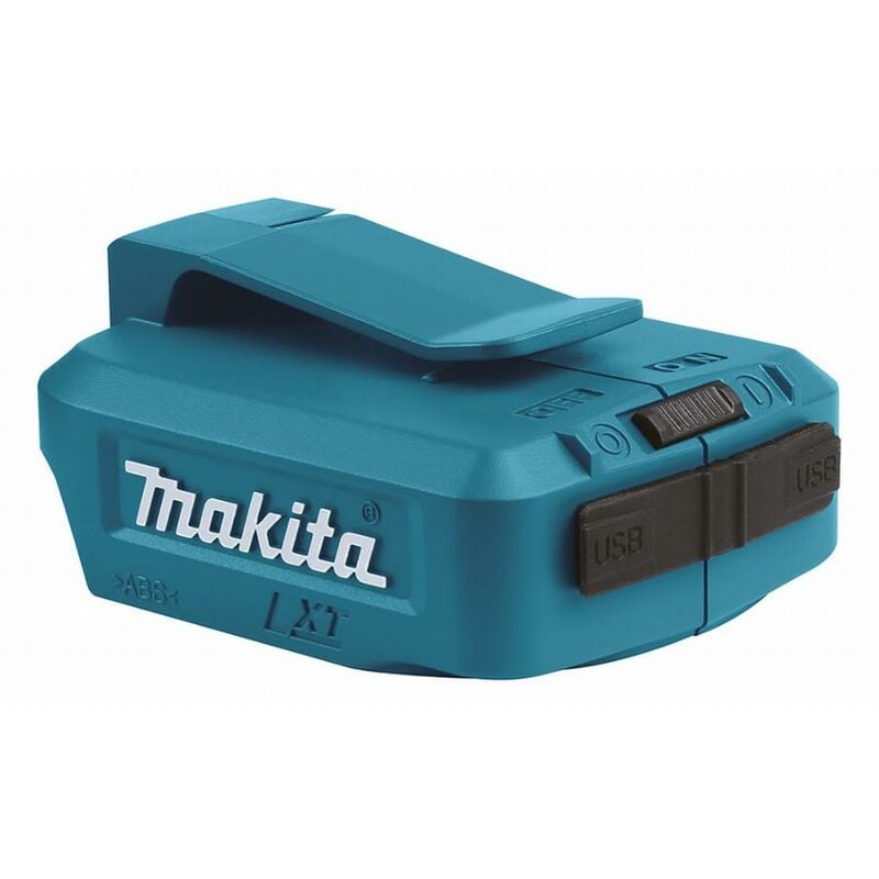 foto del prodotto makita decadp05 batteria adattatore usb 14,4v 18v