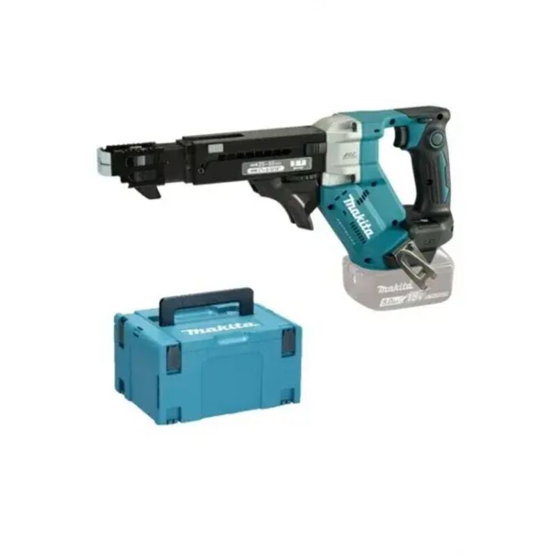 foto del prodotto makita dfr551zj avvitatore autoalimentato 18 v senza batterie