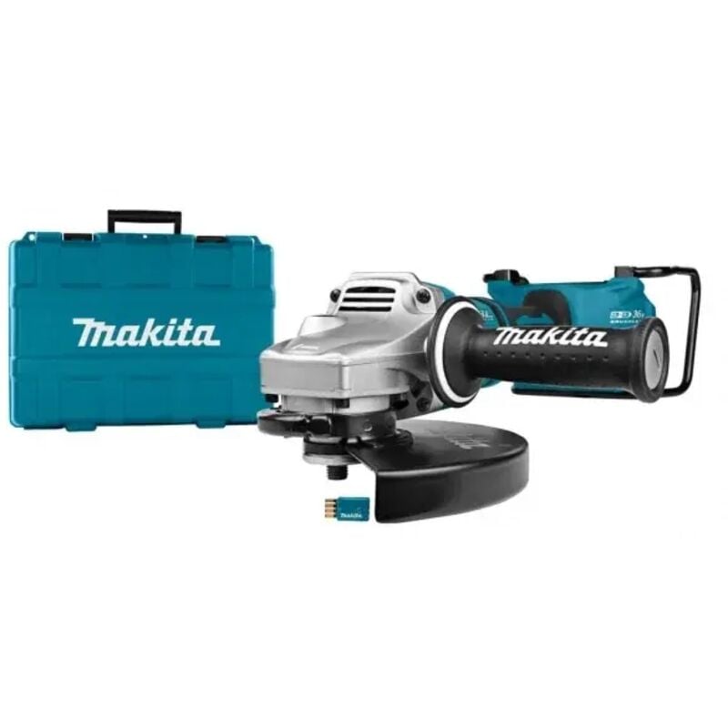 foto del prodotto makita dga901zku2 smerigliatrice angolare aws brushless 36v senza batterie