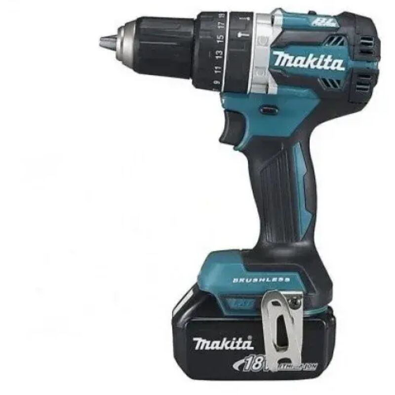 foto del prodotto makita dhp484rt3j trapano avvitatore a percussione 18v