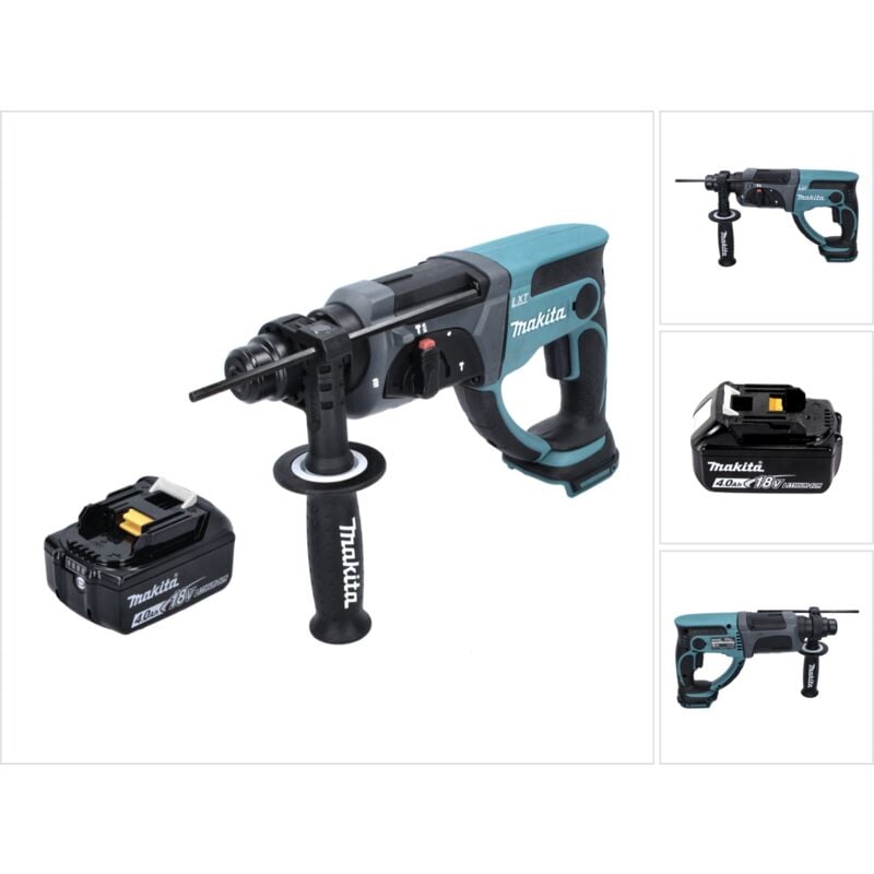 foto del prodotto makita dhr 202 18v tassellatore a batteria 1x batteria bl1840 4,0 ah