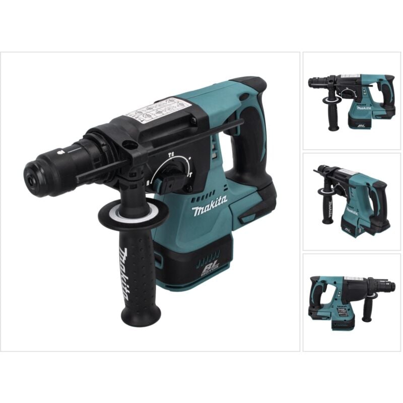 foto del prodotto makita dhr 243 z tassellatore a batteria 18v senza batteria, senza caricabatterie