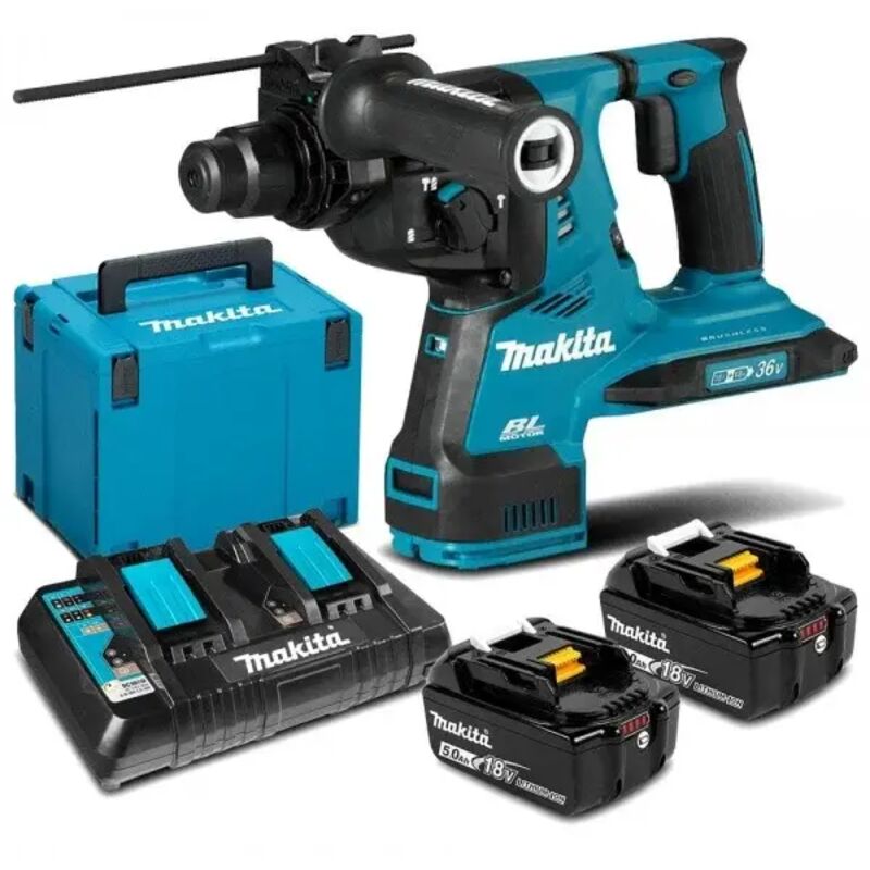 foto del prodotto makita dhr282t2ju tassellatore sds plus 36v