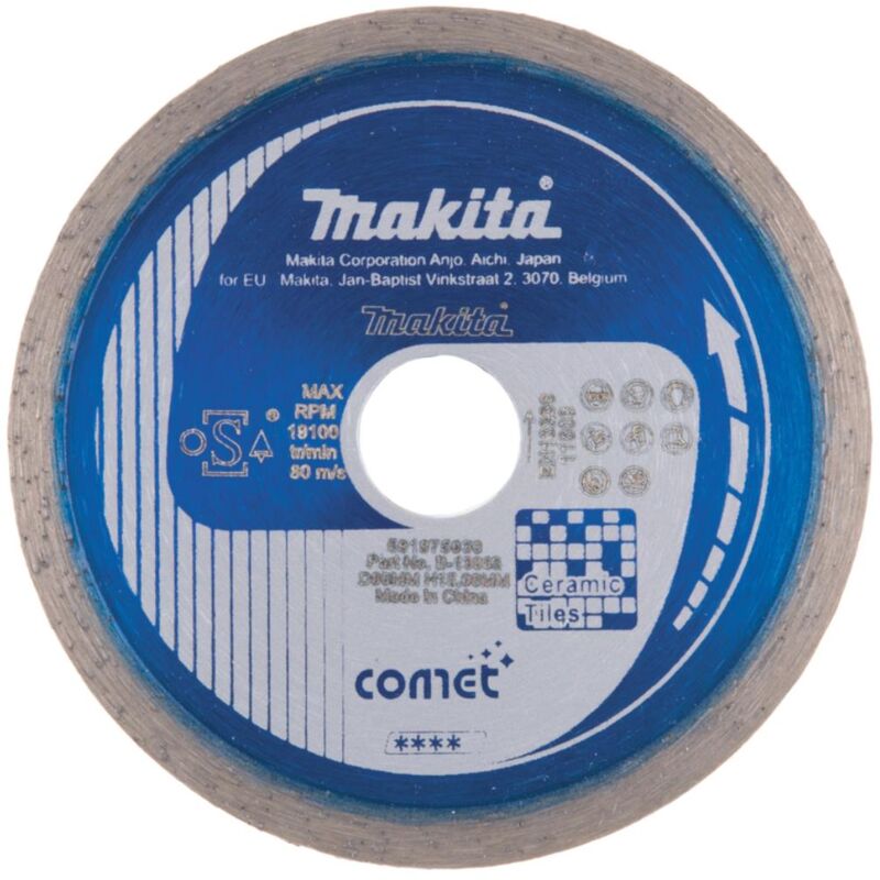 foto del prodotto makita disco diamantato comet 80 x 15 x 5 mm comet