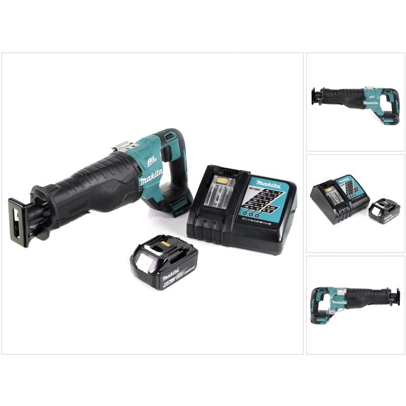 foto del prodotto makita djr 187 seghetto diritto a batteria 18v 1x batteria 6,0 ah caricabatterie