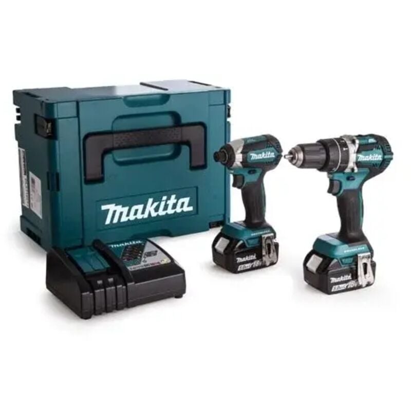 foto del prodotto makita dlx2180tj1 set avvitatori 18v
