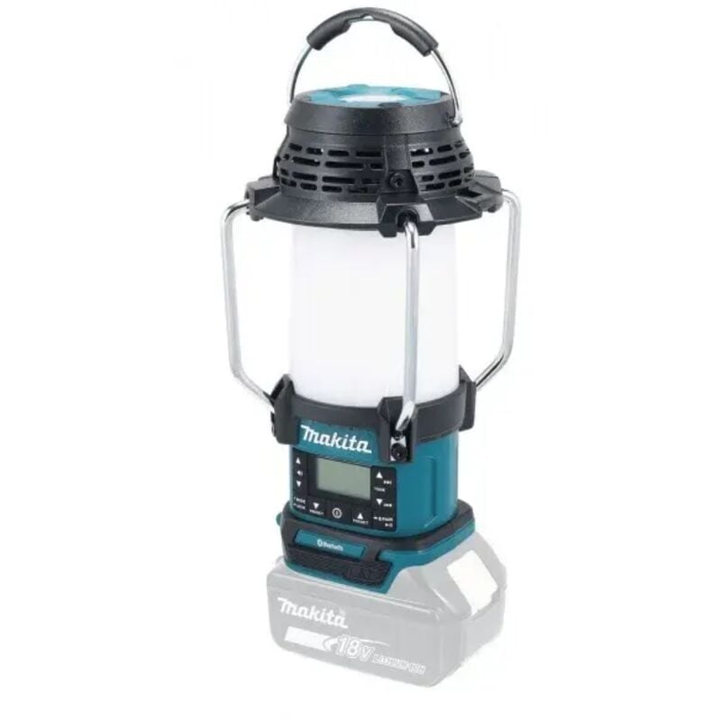 foto del prodotto makita dmr057 radio con torcia lxt 18 v senza batteria