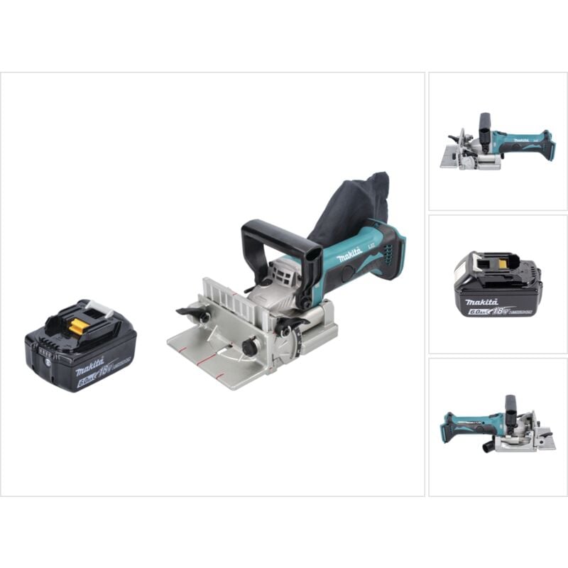 foto del prodotto makita dpj 180 g1 plastificatrice a batteria 18 v 100 mm 1x batteria 6,0 ah senza caricabatterie