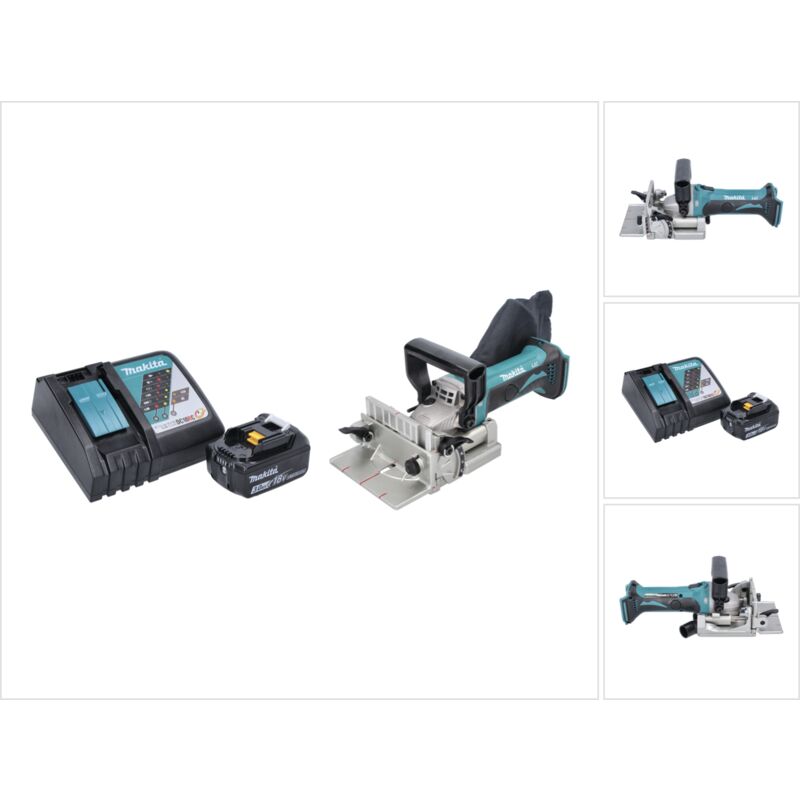 foto del prodotto makita dpj 180 rf1 plastificatrice a batteria 18 v 100 mm 1x batteria 3,0 ah caricabatterie