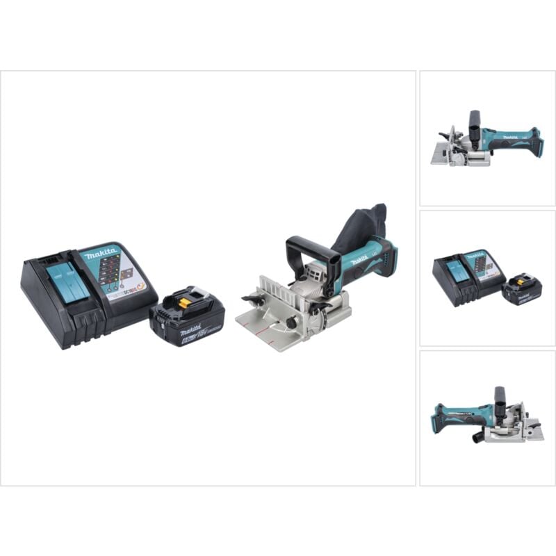 foto del prodotto makita dpj 180 rg1 plastificatrice a batteria 18 v 100 mm 1x batteria 6,0 ah caricatore