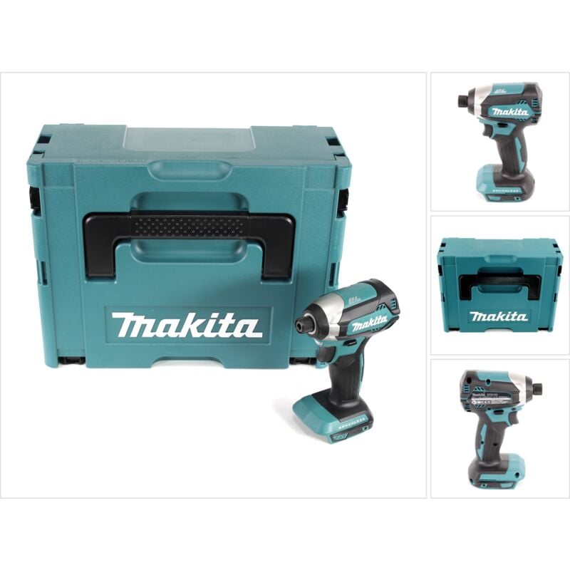 foto del prodotto makita dtd 153 zj 18 v avvitatore ad impulsi brushless a batteria in valigetta makpac senza batteria, senza caricatore