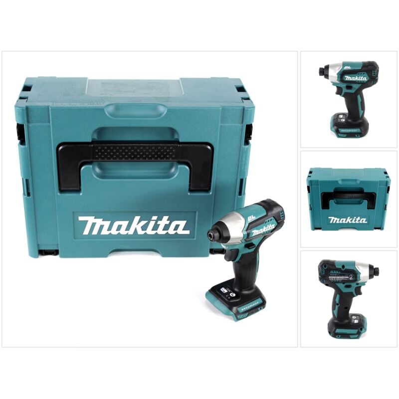 foto del prodotto makita dtd 155 zj avvitatore ad impulsi a batteria 18v in valigetta makpac senza batteria, senza caricabatterie