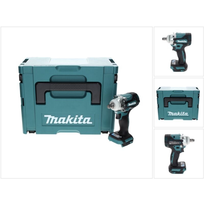foto del prodotto makita dtw 300 zj avvitatore ad impulsi a batteria 18v 330nm 1 2 brushless valigetta makpac senza batteria, senza caricabatterie
