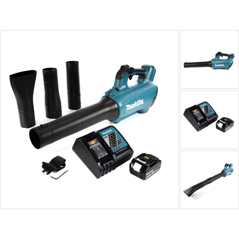 foto del prodotto makita dub 184 rf1 soffiatore a batteria 18 v brushless 1x batteria 3,0 ah caricabatterie
