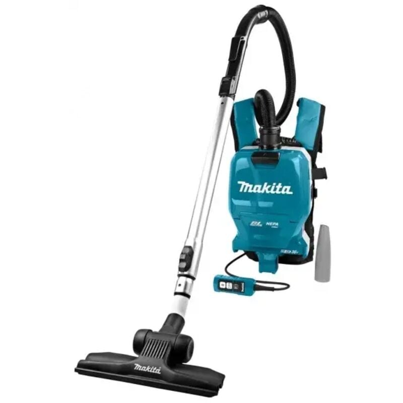 foto del prodotto makita dvc261zx11 aspiratore a zaino brushless 36v senza batterie