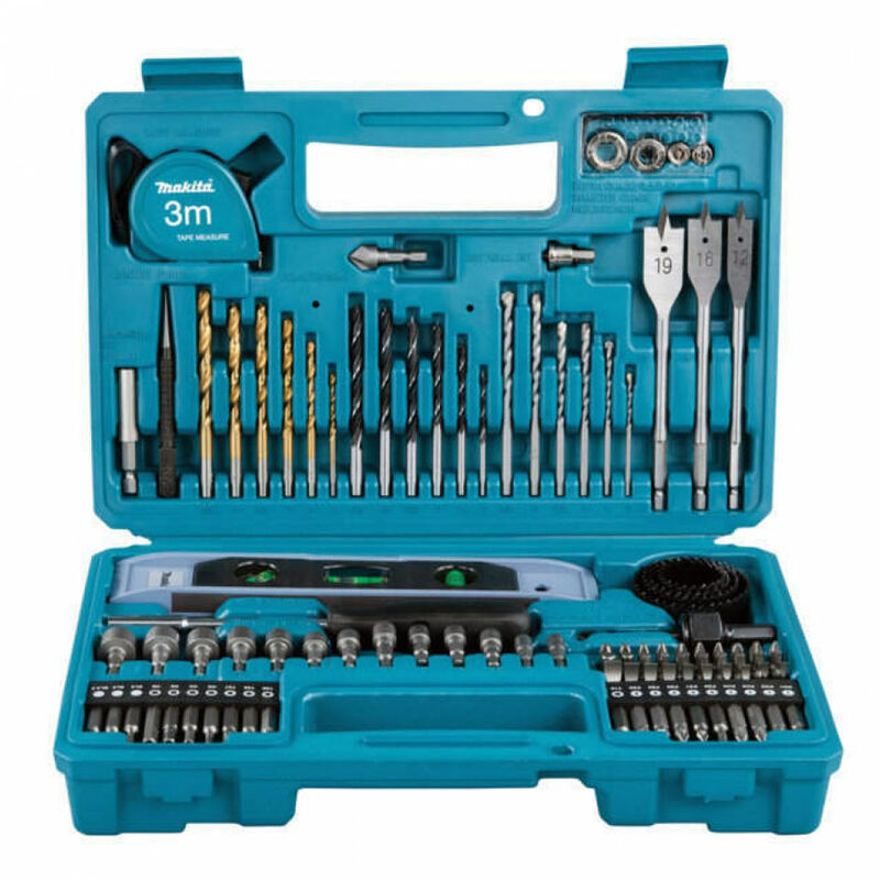 foto del prodotto makita e 10730 valigetta con accessori 102 pezzi