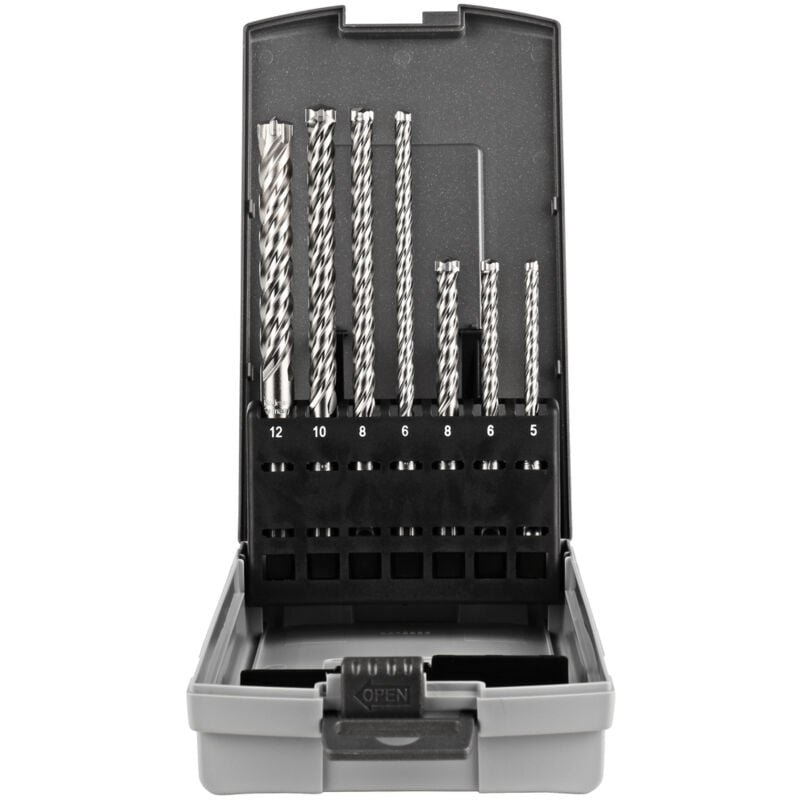 foto del prodotto makita e 14928 valigetta 7 punte trapano sds plus nemesis 5 6 8 6 8 10 12mm